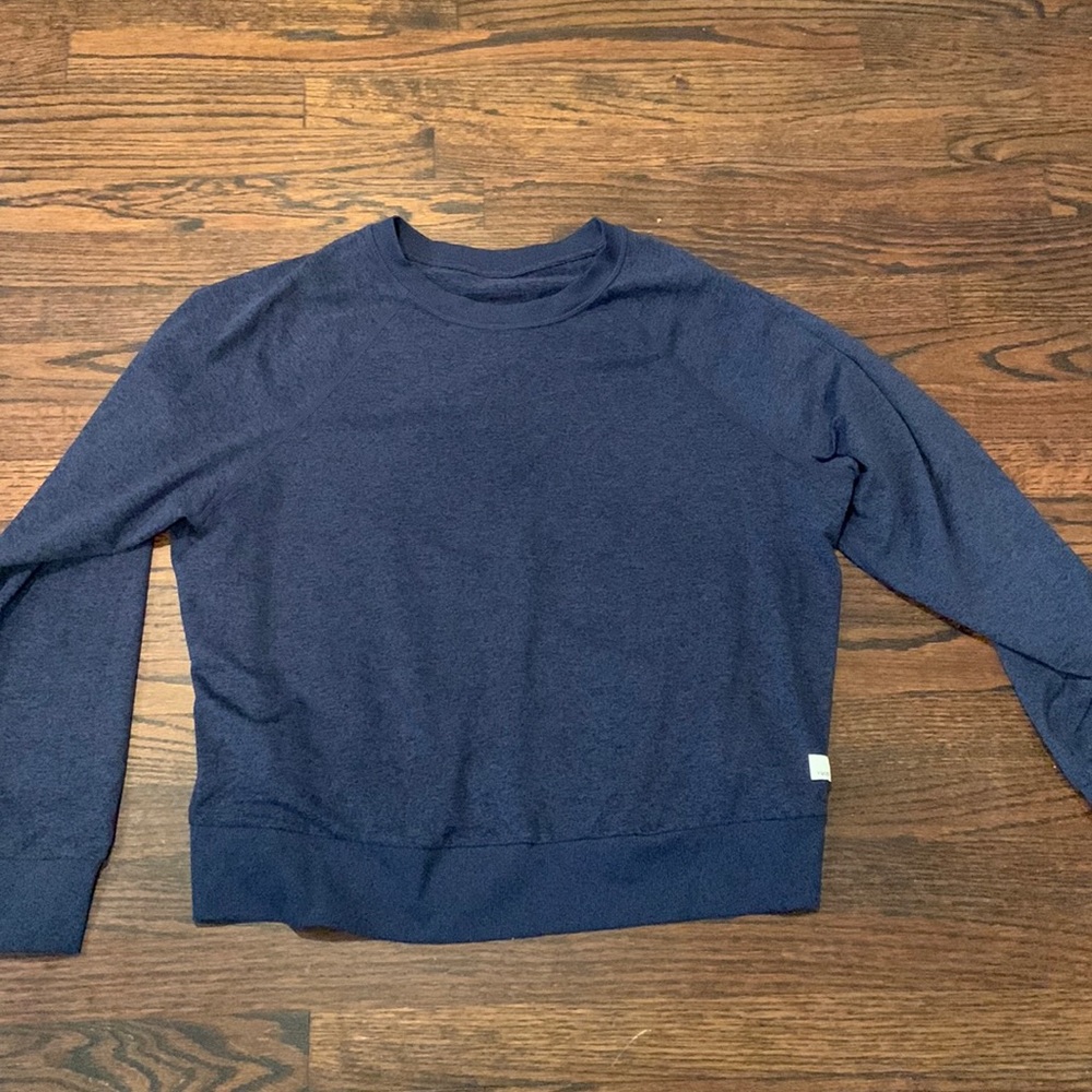 Vuori lightweight sweatshirt in blue